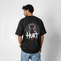"HURT Anime Graphic T-Shirt | Premium 240gsm Cotton Oversized Tee"