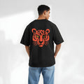 Fierce Tiger Art T-Shirt | 'ZAISUR' Oversized 240gsm Premium Tee