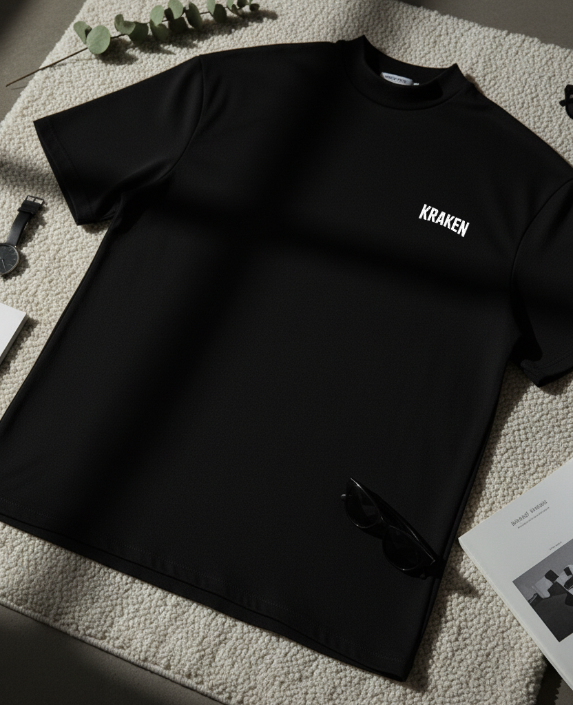 Oversized KRAKEN Graphic Tee | Bold Octopus Streetwear T-Shirt